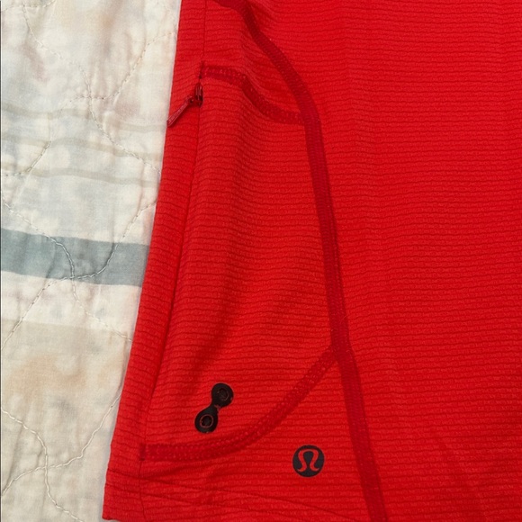 Lululemon Men's Red and Black Athletic Shirt - Picture 4 of 6